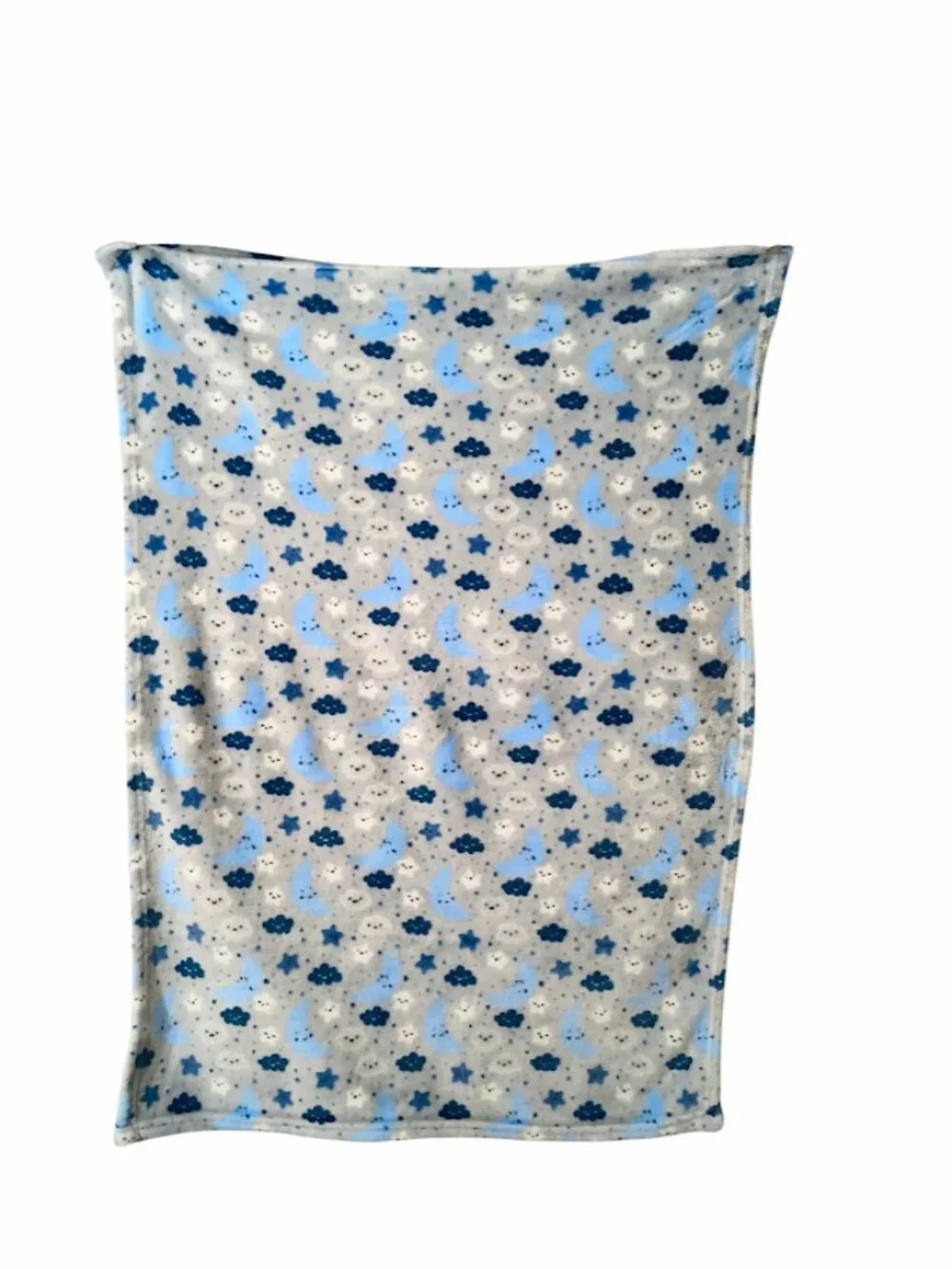 Duck Duck Goose Moon Stars Clouds Security Baby Blanket 30